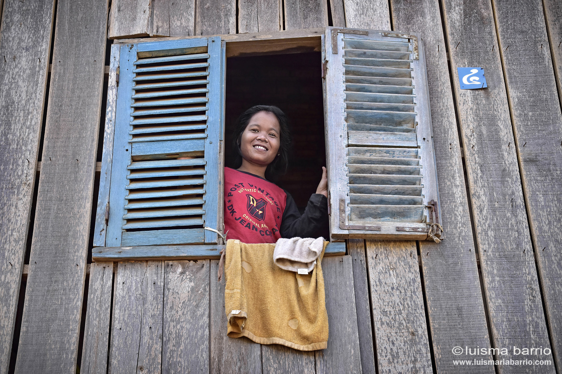 girl in window